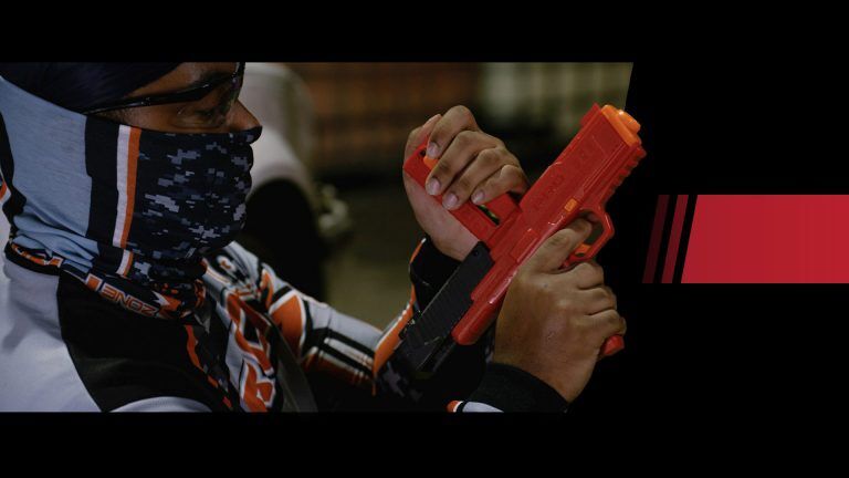 Magnum X2 Superdrum Dart Blaster - Dart Zone - Compatible with