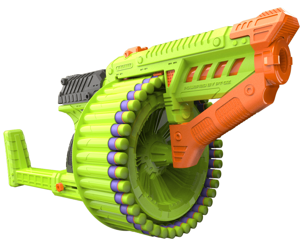 DART ZONE マグナム Magnum X2 Superdrum Dart Blaster - Dart Zone - Compatible with