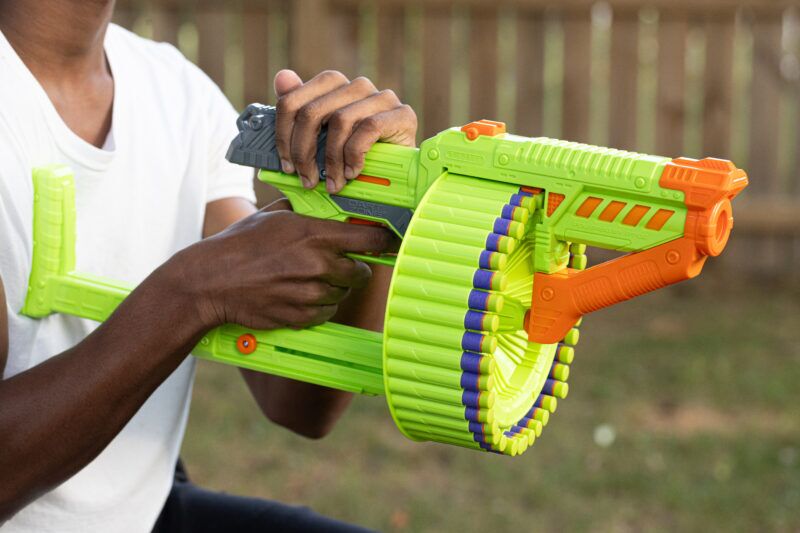 DART ZONE マグナム Magnum X2 Superdrum Dart Blaster - Dart Zone - Compatible with