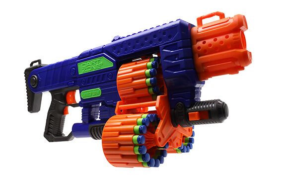 Savage Spin Triple-Drum Motorized Blaster - Dart Zone