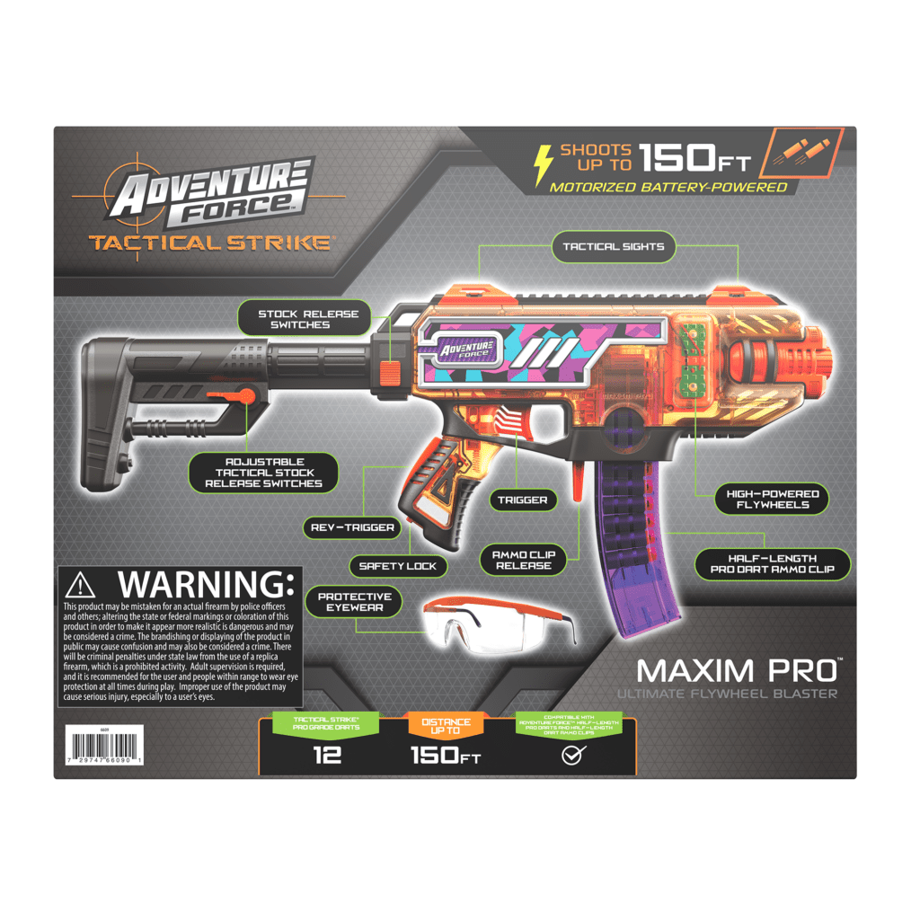Maxim Pro - High-Powered Pro Semi-Auto Foam Dart Blaster