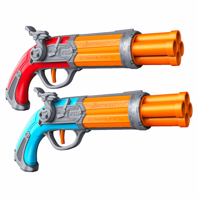 Dart Zone Blitzfire Quickshot Revolver 2-Pack